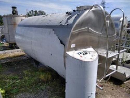 Продается Емкость нержавеющая (танк охладитель), объем — 5 куб.м.